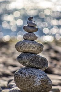 Image of stones, one on top of each other.